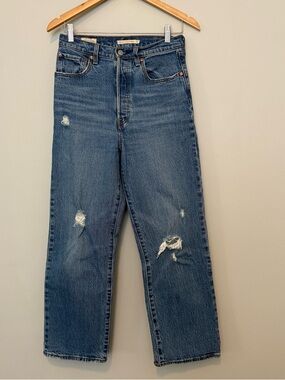Levi's Ribcage Straight Ankle size 27